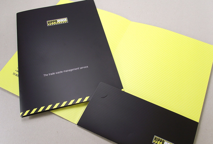 presentation folders sample