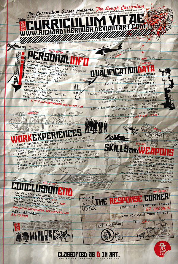 creative resume design