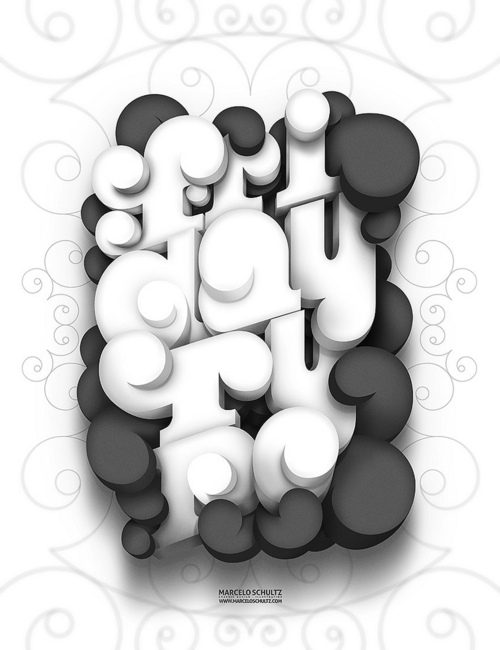 creative typography designs