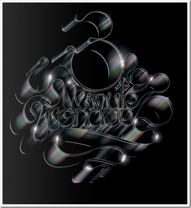creative typography illustration design