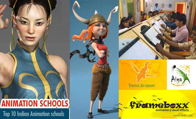 Top 20 Animation Colleges and Animation Courses in India - 2018