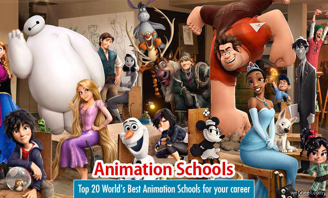 Top 20 World's Best Animation Schools for your career