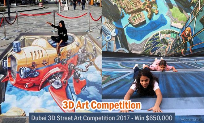 Dubai 3D Art Competition 2017 - Win $650,000