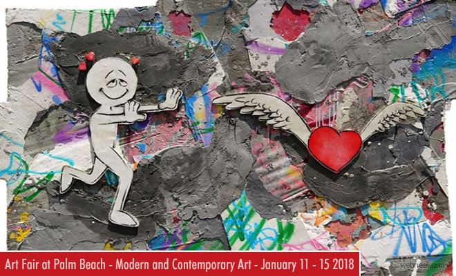 Art fair at Palm Beach - Modern and Contemporary Art Fair - January 11 - 15 2018
