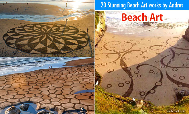 20 Stunning Beach Artworks by Andres Amadors