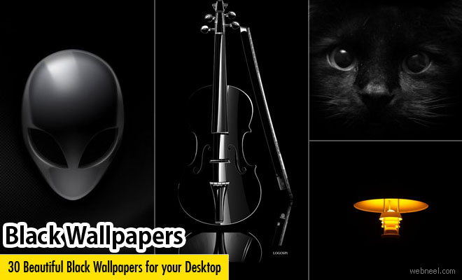 30 Beautiful Black Wallpapers for your Desktop, Mobile and Tablet - HD