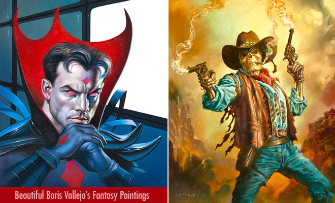 20 Beautiful Boris Vallejo's Fantasy Paintings and Artworks