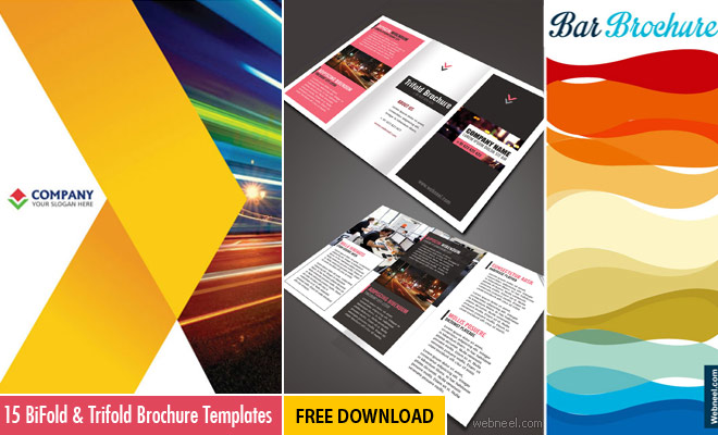 15 Free Corporate BiFold and Trifold Brochure Templates - Free Download Now