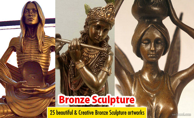 25 Beautiful Bronze Sculptures and Bronze Casting Art works