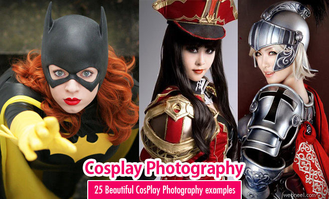 25 Beautiful Cosplay Photography Examples - Creative Props and Costumes