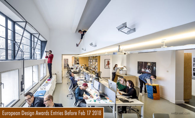 2018 European Design Awards Open for Entries Until Feb 17