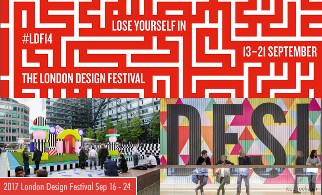 Don't Miss the 2017 London Design Festival, September 16-24