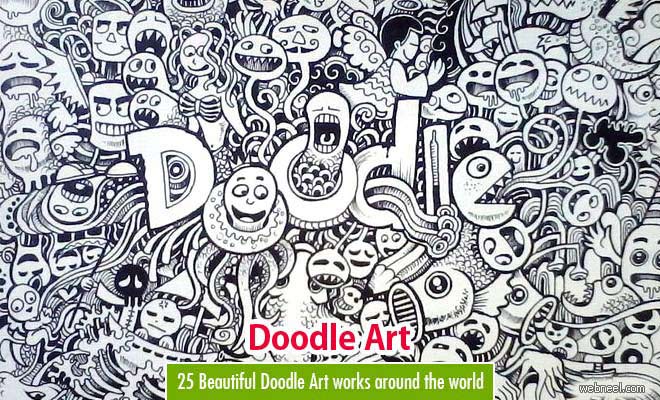 25 Beautiful Doodle Art works around the world