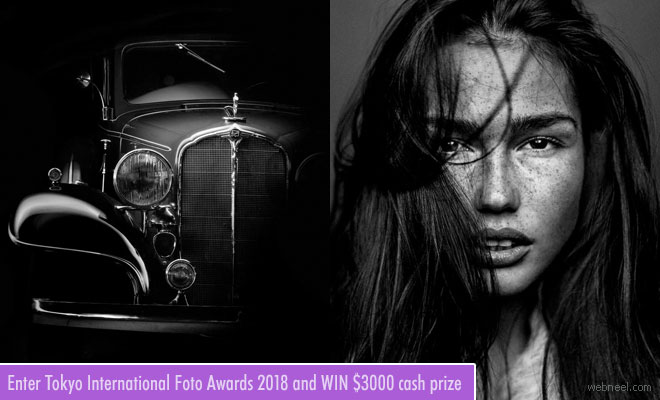Enter the Tokyo International Foto Awards 2018 and Win a $3000 Cash Prize - September 16, 2018