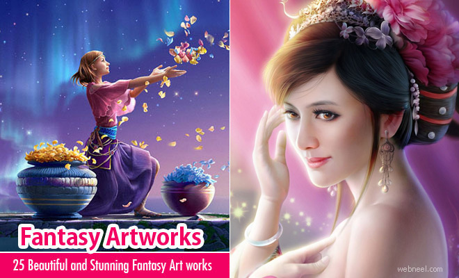 25 Beautiful and Stunning Fantasy Artworks for Your Inspiration