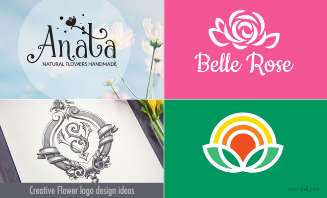 70 Best and Creative Flower Logo Design Ideas for your inspiration