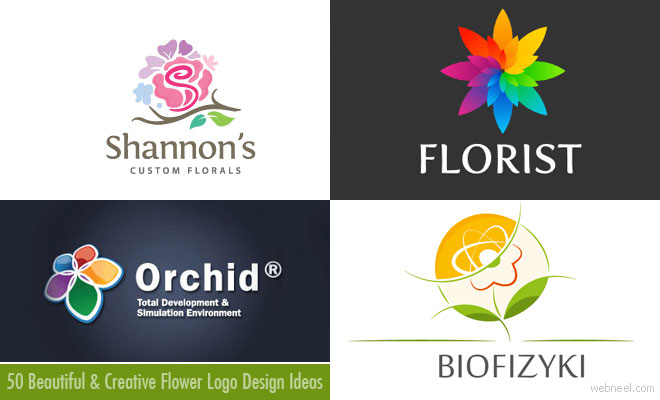50 Creative Flower Logo Design Examples for Your Inspiration