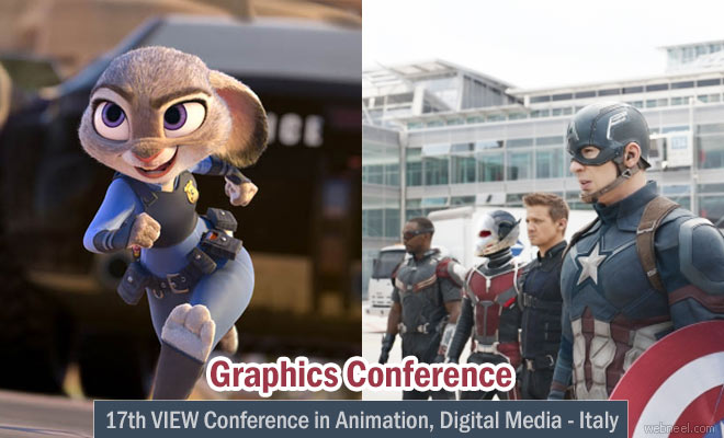 17th International Computer Graphics and Digital Media VIEW conference - Italy