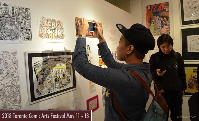 Toronto Comic Art Contest - An Exhibition of Graphic Novels and Illustrations, 11th-13th May 2018
