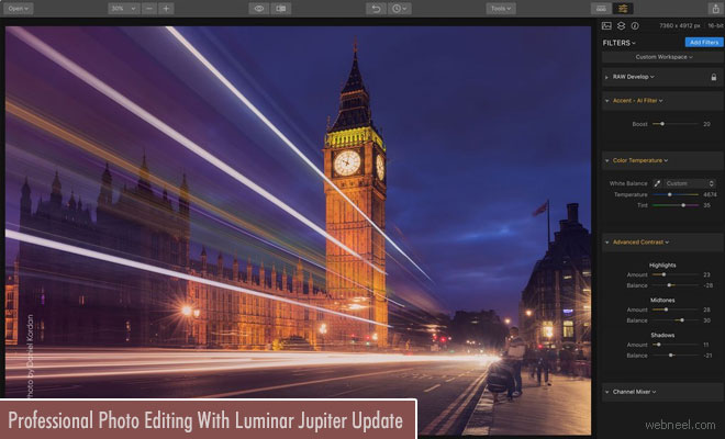 Speed Up Your Professional Photo Editing with the Luminar Jupiter Update