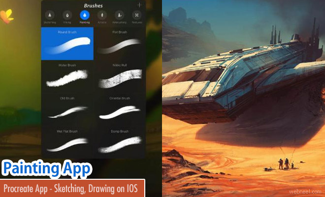Procreate - A Painting App for IOS phones and tablets