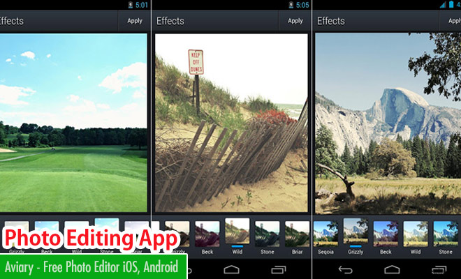 Aviary - Free Photo Editor Mobile App for iOS and Android