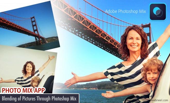Spectacular Picture Blending with Adobe Photoshop Mix - Photo Editing App
