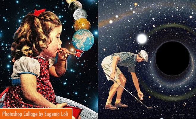 Surreal Photoshop Collage and manipulation works by Eugenia Loli