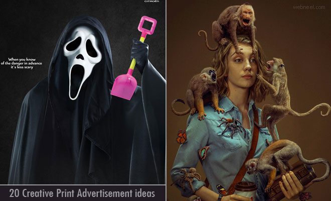 20 Creative Print Advertisement Design Ideas for Your Inspiration