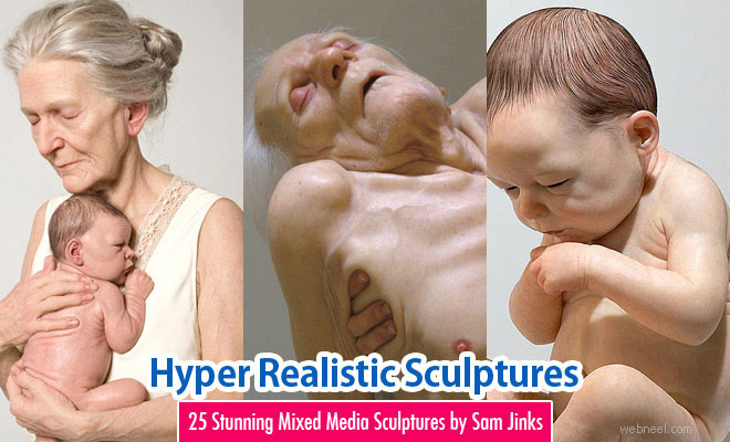 25 Stunning Ultra-Realistic Mixed-Media Sculptures by Sam Jinks