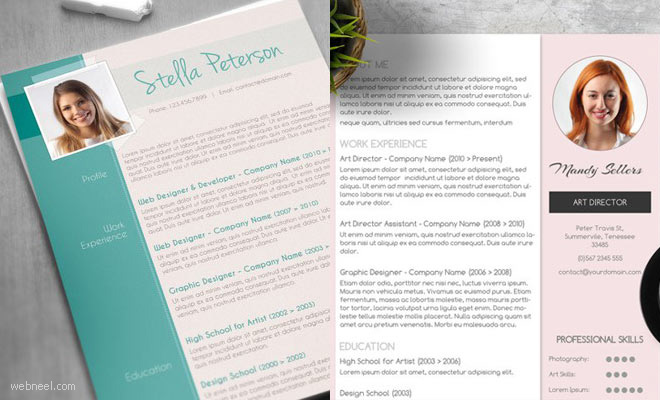 10 Stunning CV Templates that Will Help You Grab That Job