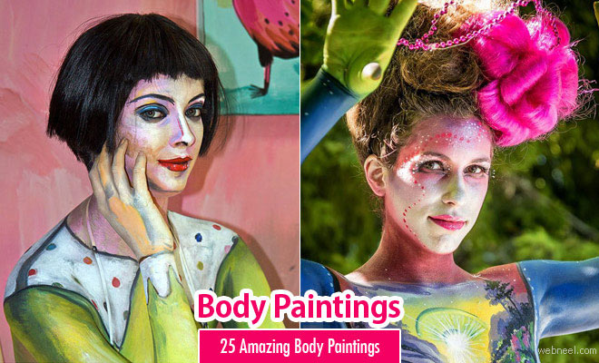 25 Amazing Body Paintings and Art works from World BodyPainting Festival
