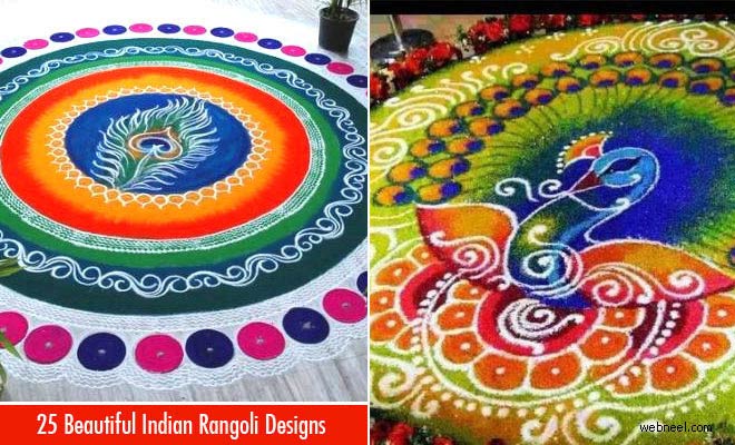60 Beautiful and Easy Indian Rangoli Designs for your inspiration