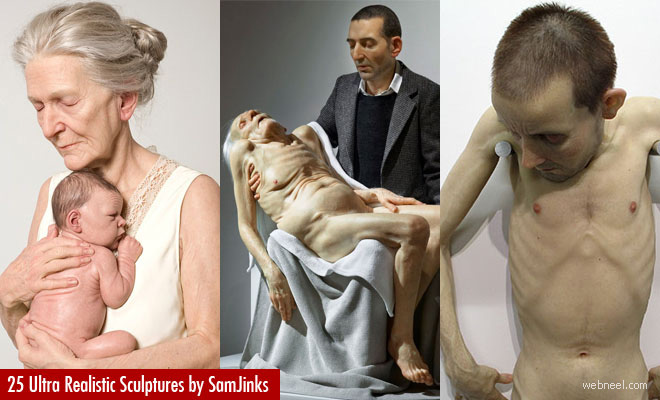 25 Stunning Ultra-Realistic Mixed-Media Sculptures by Sam Jinks