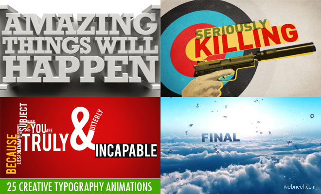 25 Creative and Best Typography Animation Videos for Your Inspiration