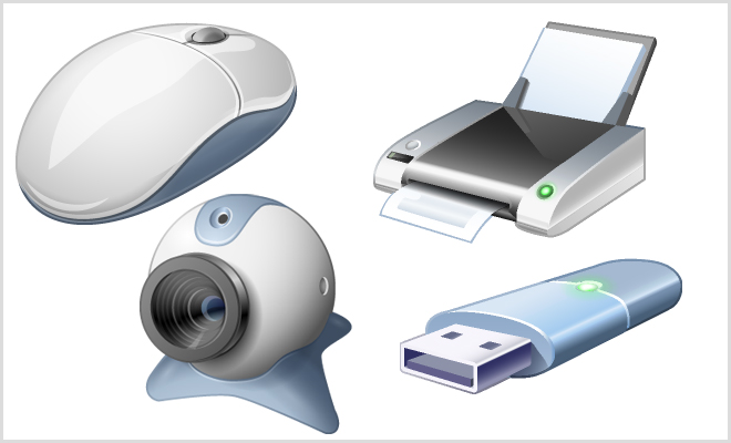 Computer Hardware PNG Icons: Download the Complete ZIP File
