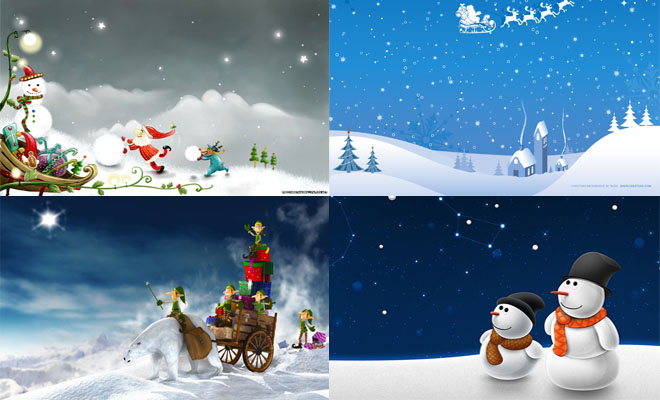 30 Beautiful Christmas Wallpapers for your desktop