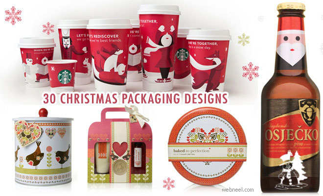 30 Creative Christmas Packaging Design examples for your inspiration