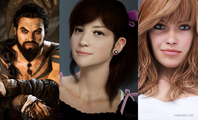 20 Awesome 3D Character Design Examples for your inspiration