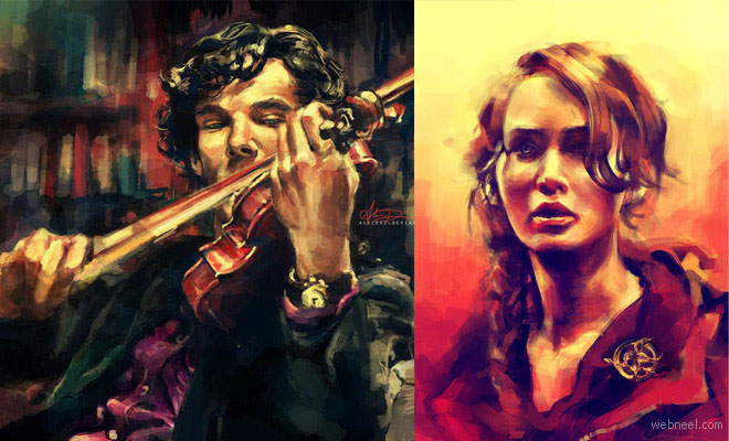 25 Beautiful Colorful Digital Paintings and Illustrations by AliceXZhang