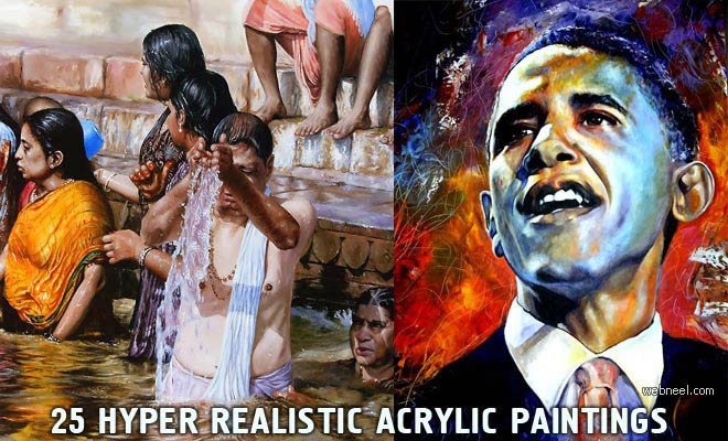21 Colourful and Hyper-Realistic Acrylic Paintings by Eric Marette