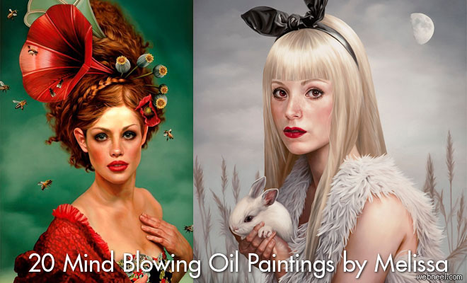 20 Mind-Blowing Paintings by Melissa Forman - Mysterious and Surreal Portraits