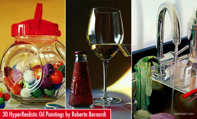 30 HyperRealistic and Mind-Blowing Oil Paintings by Roberto Bernardi