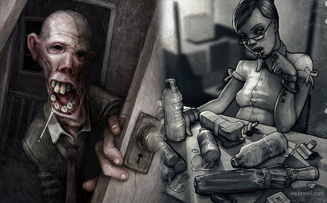 Weird Artworks - Painting inspiration