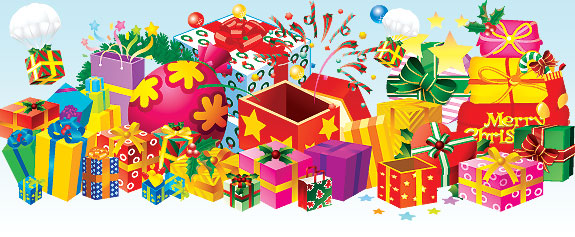 Gift Boxes Vector Pack - Christmas