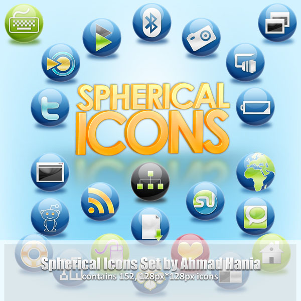 The Spherical Icon Set