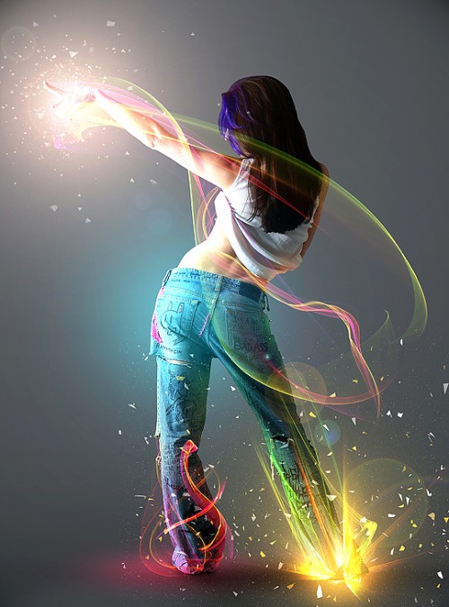 Photoshop Sparkling Effect