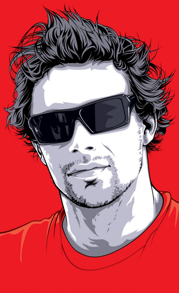 Vector tracing work by Mel Marcelo