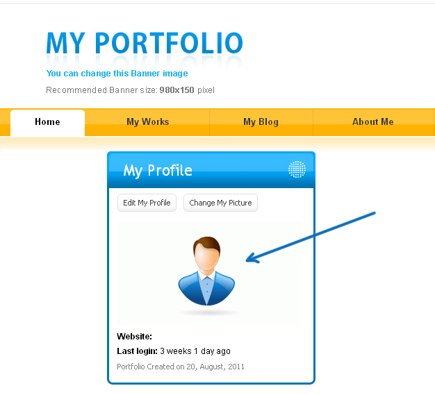 create user avator icon