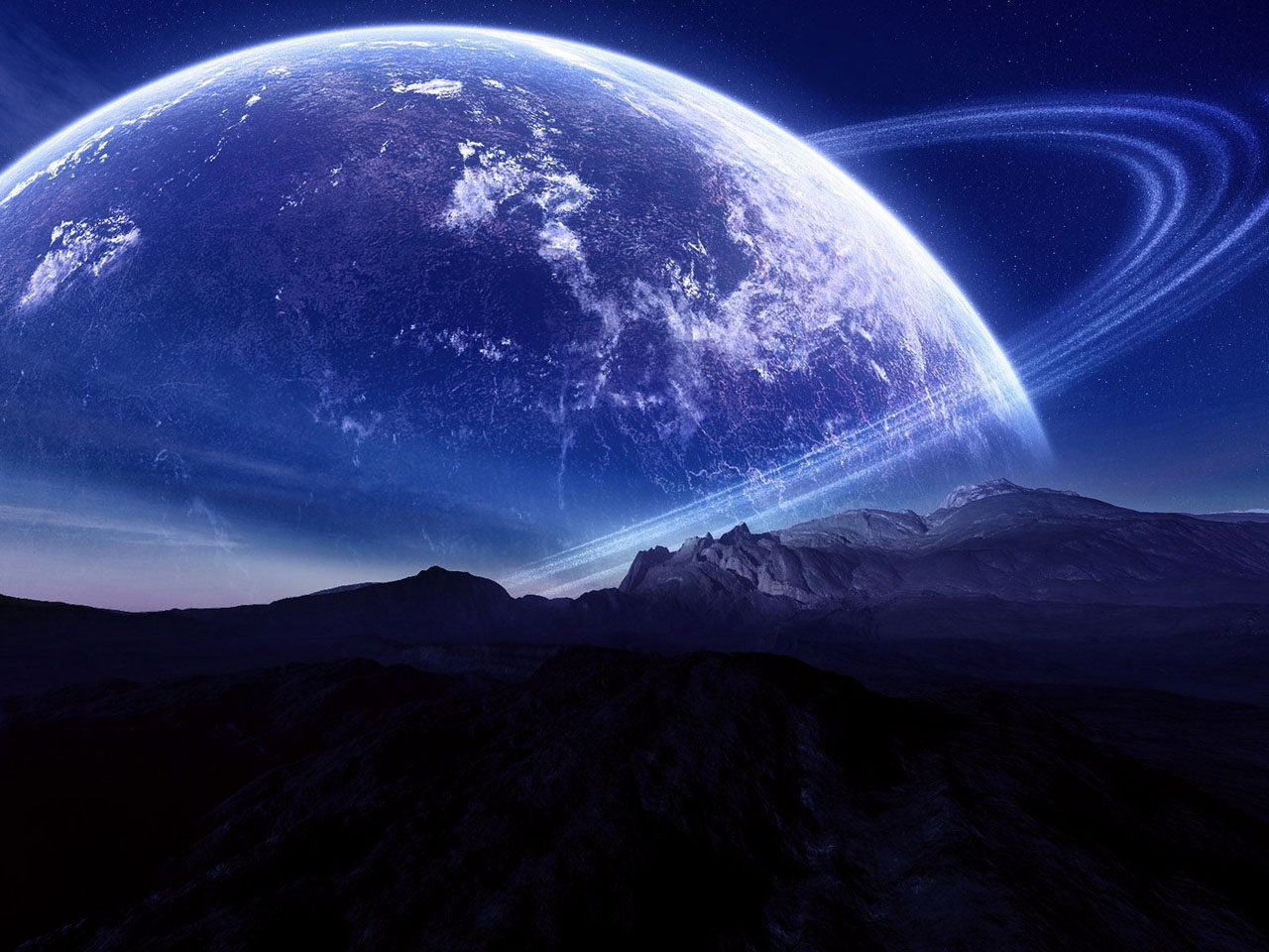 outer space hd wallpaper